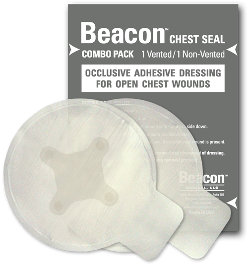 Beacon Chest Seal - Combo  (1 Vented/1 Non -Vented)