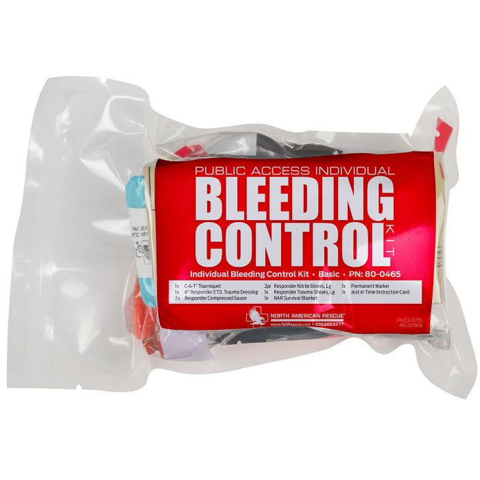 NAR - Bleeding Control Kit - Customized for AED Cabinets