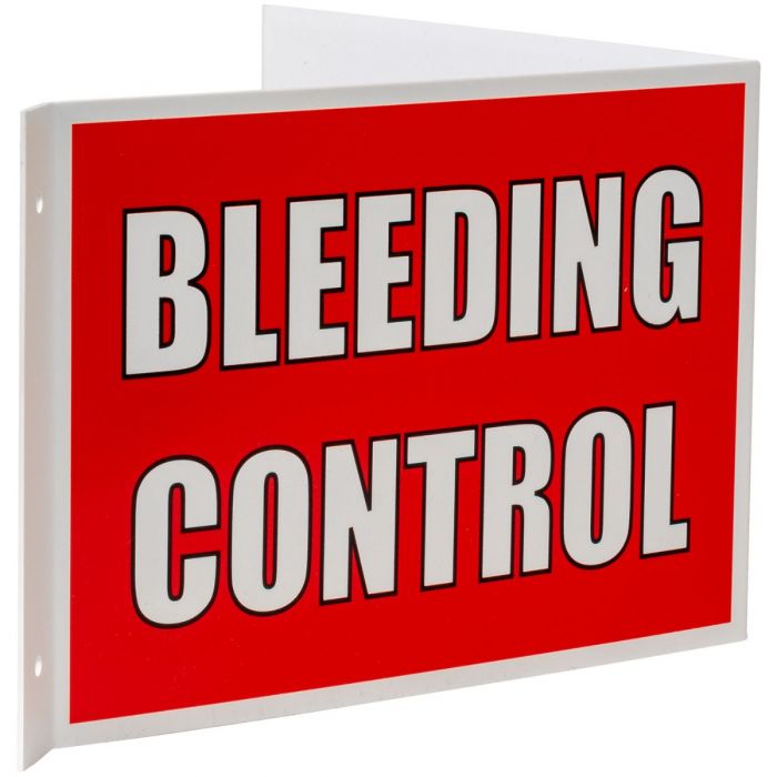 3-D Bleeding Control Wall Sign – ThinkTraumaKits